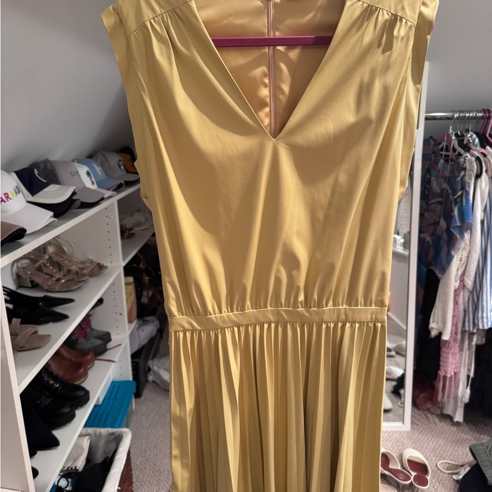 Ramy Brook Sunny Yellow Midi Dress